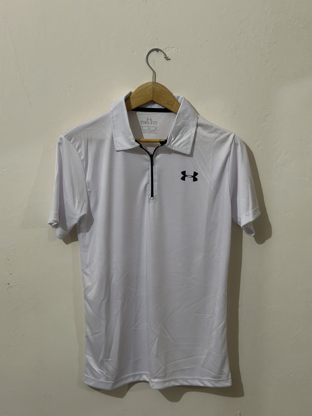Dryfit Plain T-Shirts with Zipper - Image 5